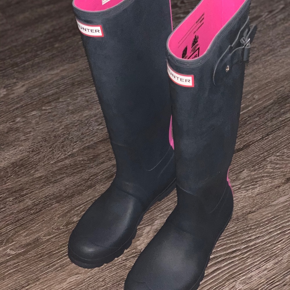 Hunter rain boots
